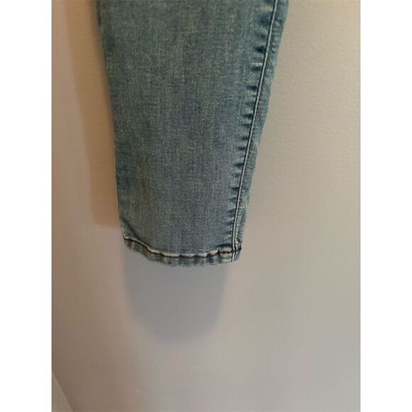 Simply Vera Vera Wang Women's High Rise Skinny Jeans Blue Plus Size 14 - Picture 3 of 9